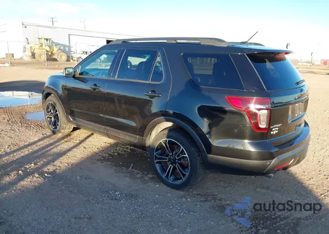 2015 Ford Explorer Sport из США, поврежденный, VIN 1FM5K8GT2FGA39893